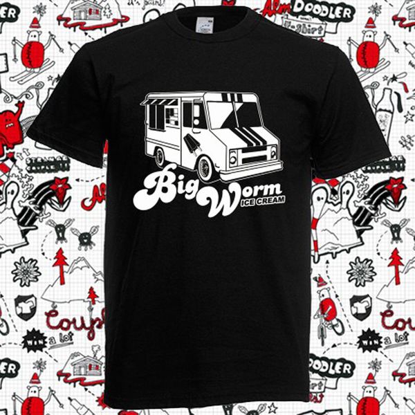 

new big worm funny friday movie men's black 2019 new fashion brand o-neck men t shirts