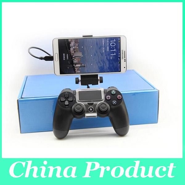 

cgjxscgjxsnew arrival cellphone clamp mobile phone clamp smart handle clip holder handle bracket for ps4 dualshock 4 controller 010207
