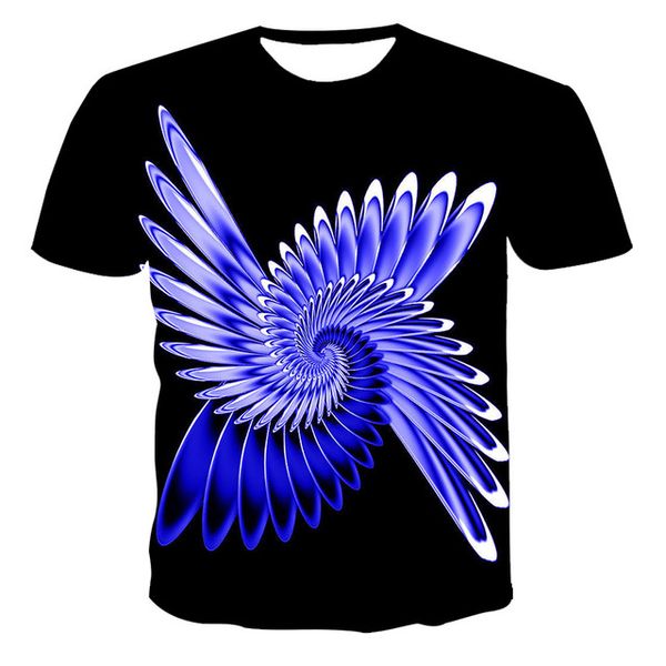 

summer men cool light effect breathable printing 3d print shirts comics graphic harajuku men clothing