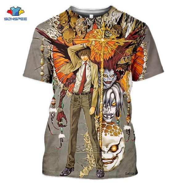 

death note man anime horror cosplay pull homme g5 3d print shirts hentai kawaii hentai men clothing