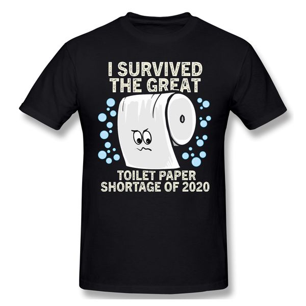

toilet paper shortage panic buying men t-shirts humorous cotton tees the great toilet paper shortage t shirts