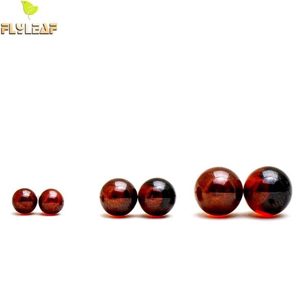 

stud flyleaf 100% 925 sterling silver red garnet earrings for women minimalist style lady fashion jewelry, Golden;silver