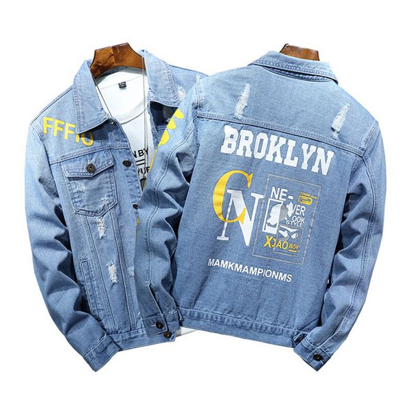 

denim jacket women men streetwear designer jacket quality luxurious outerwear coats cowboy jackets men jean jacket hip hop sweatshirts, Black;brown