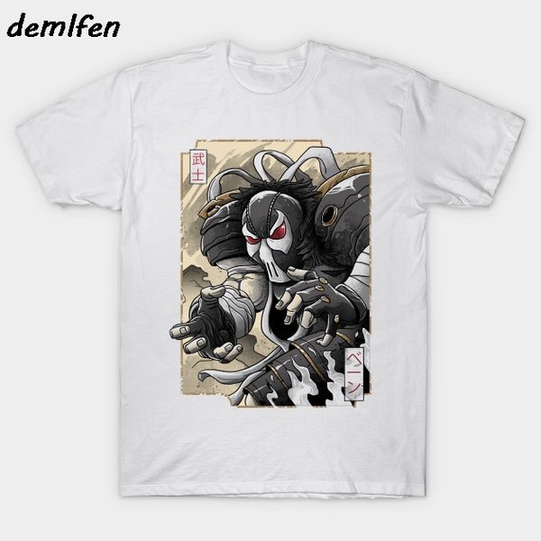 

лето аниме samurai bane t-shirt harajuku нового стрит мужчины с коротким рукавом o-образный вырез рубашки прохладно тройники топы