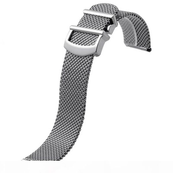 

часы сетки ремешок для iwc portofino нержавеющей стали миланцы часы группы браслет 20 22mm, Black;brown