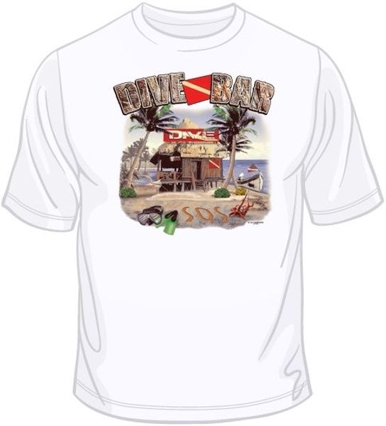 

мода мужчины тенниска бесплатная доставка dive bar t shirt вы выбираете стиль, размер, цвет 10625 tops tshirt homme