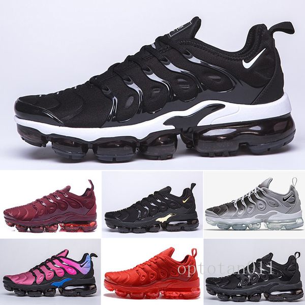 

2019 tn plus running shoes for men women black speed red white anthracite ultra white black 2019 designer sneakers 40-46 hyt2