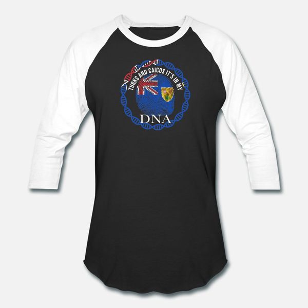 

turks and caicos its in my dna t shirt men printing 100% cotton o-neck costume cute funny casual summer slim shirt