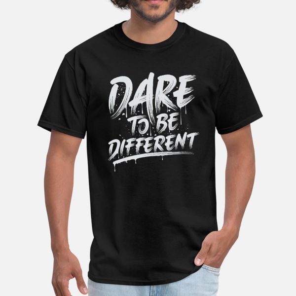 

dare to be different t shirt men design tee shirt s-3xl basic solid cute basic spring autumn cool shirt