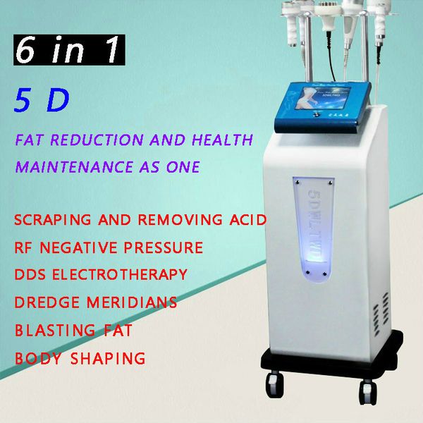 

portable multi-function face lift ultrasonic cavitation 5d carving instrument rf vacuum body shaping slimming machine fat blasting