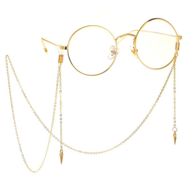 

fashion reading glasses chain spectacle cord chains for women beads eyeglass strap neck cord lanyard for eye glasses, Silver