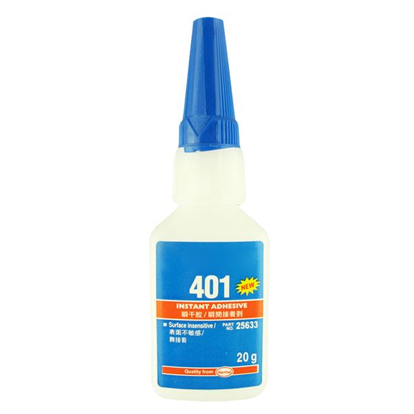 

quick drying kids toy metal material instant adhesive 401 high strength surface