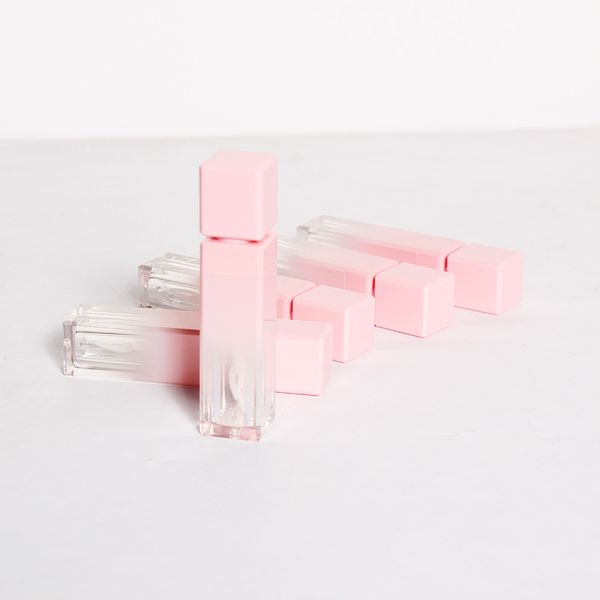 

storage bottles & jars wholesale lipgloss makeup packaging pink empty lip gloss tubes square refillable container