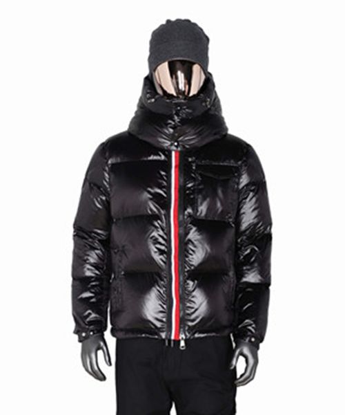 

winter jacket parka men women classic casual down coats mens outdoor warm jacket new winter men's goose down, Black