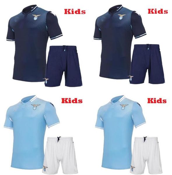 

20 21 lazio soccer jersey 2020 2021 lazio 120 anni football shirt luis alberto immobile sergej kids kits maillot maglia da calcio, Black