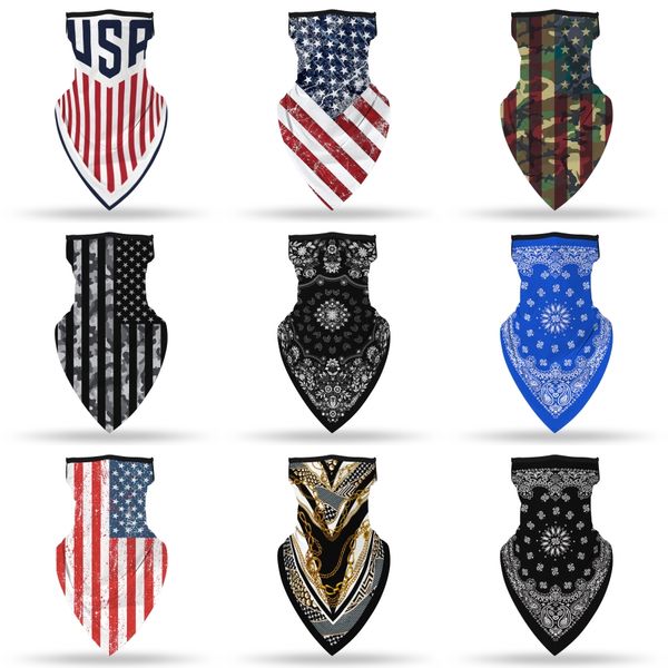 

aqua face maskprint cubrebocas colores ultraviolet proof washable protective mask#961, Black