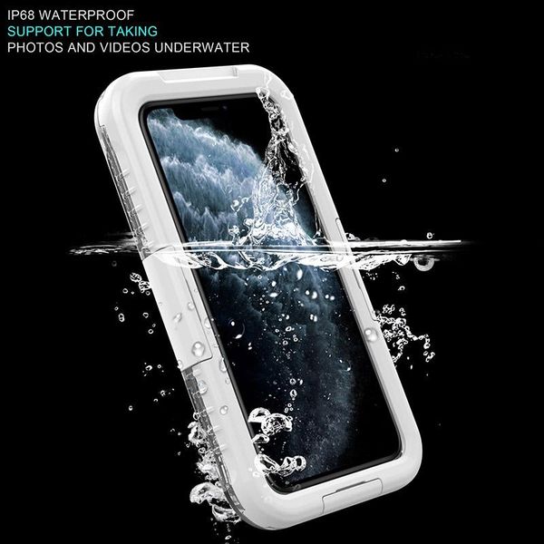 

cgjxswaterproof luxury designer phone casestransparent pc silicone phone case shock -proof protect case for iphone 11 pro max x max suamsung