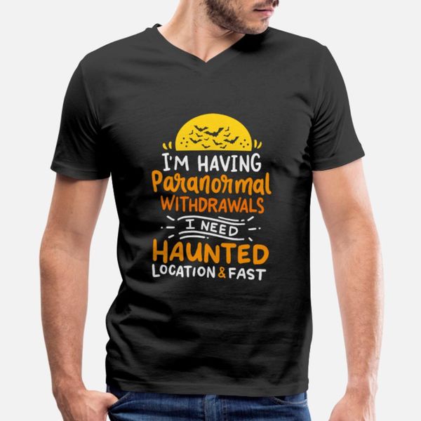 

ghost hunters paranormal investigator t shirt men printing tee shirt euro size s-3xl solid color fit comfortable summer vintage shirt