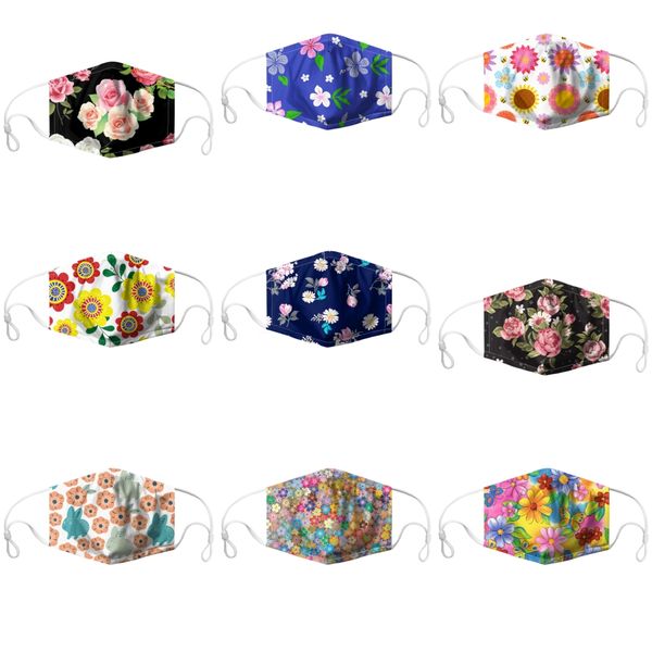 

rainbow printedface mask prective mask dust and haze breathable face masks#920, Black