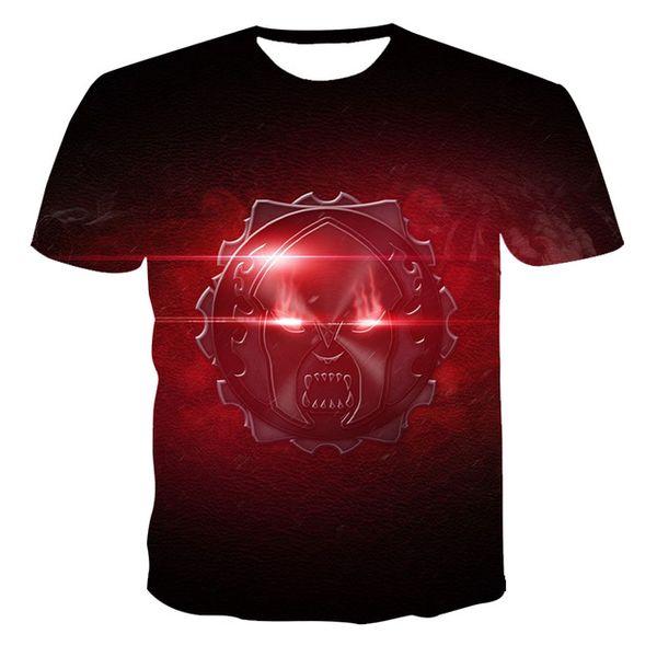 

summer men 3d skull printing breathable black avatar printing 3d print shirts plus size harajuku plus size men clothing