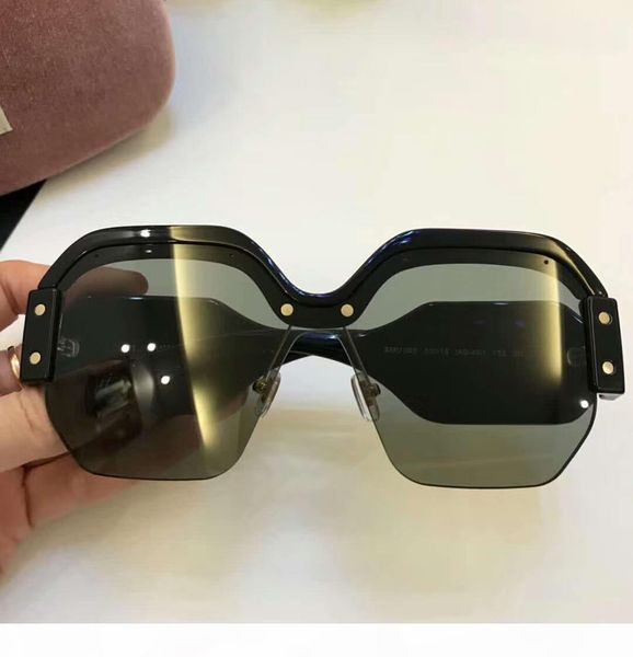 

women designer sorbet 09 ss black grey silver sunglasses 09ss fashion brand sunglasses new with box, White;black