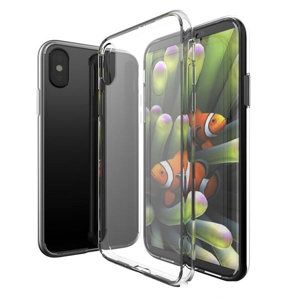 

for iphone x phonecase silm tpu silicone phonecase transparent phonecase for iphone x phone cover shell soft case sale