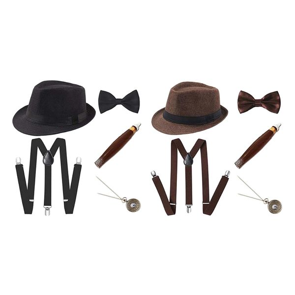 

2 sets men costumes, Black