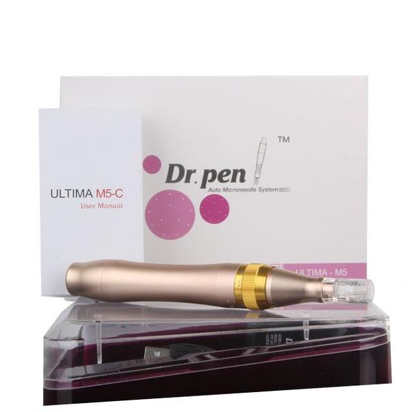 

professional microneedle rechargeable purple dr pen derma pen ultima m7 dr. pen m7 with 5 speed adjustment, Black;white