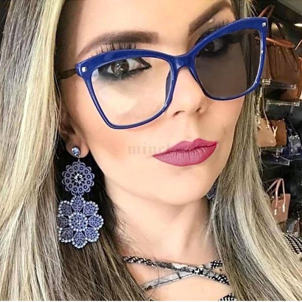 

myopia sunglasses pchromic finished leopard women myopia eyeglasses frame with color lens sun glasses eyewear, Black