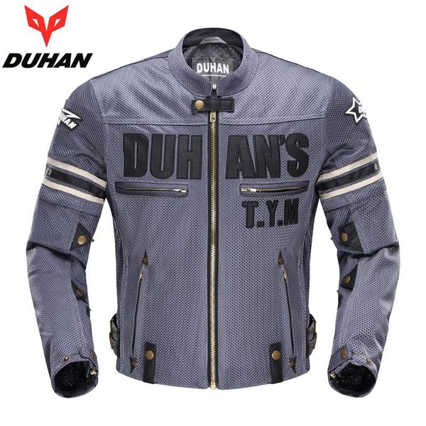 

duhan breathable riding body protective protector sports jaqueta summer men's motocross off-road jacket motorcycle racing jacket
