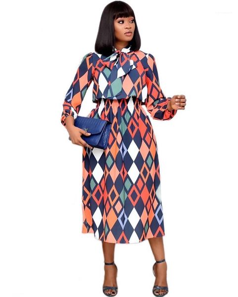 

geometric dresses spring autumn casual long sleeve bandage o neck clothing for woman fashion womens vestidos dresses womens designer, Black;gray