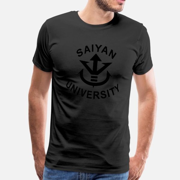 

saiyan university t shirt men designs tee shirt s-xxxl original interesting authentic summer style cool shirt