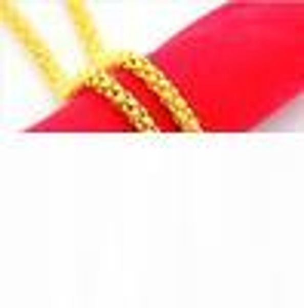 

24k gold jewelry necklace long time no fading, men and women gold-plated necklace, wedding necklace, Silver