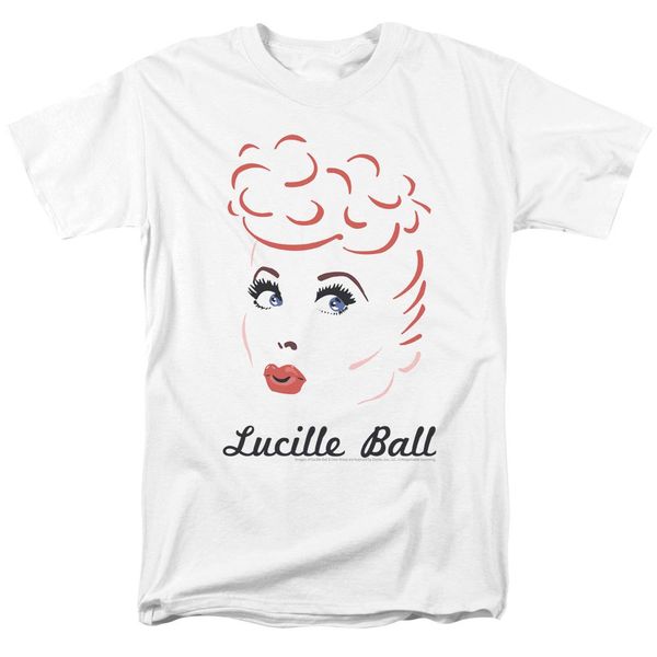

2020 new women lucille ball drawing men's regular fit t-shirt