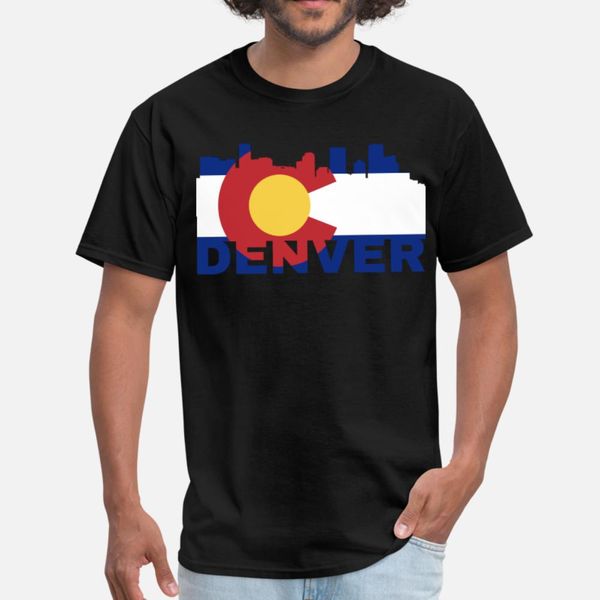 

colorado flag t shirt men knitted 100% cotton euro size s-3xl unique interesting funny casual spring autumn original shirt