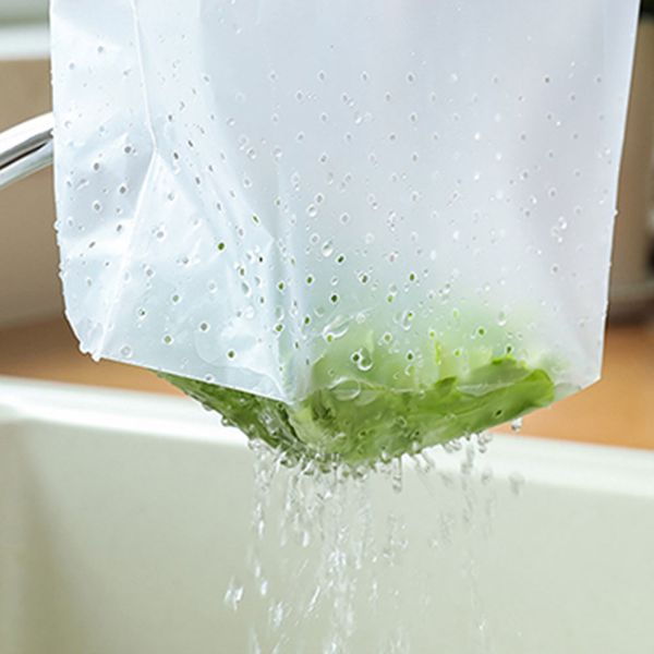 

30 pcs garbage bag cleaning mesh self standing sink drain disposable kitchen