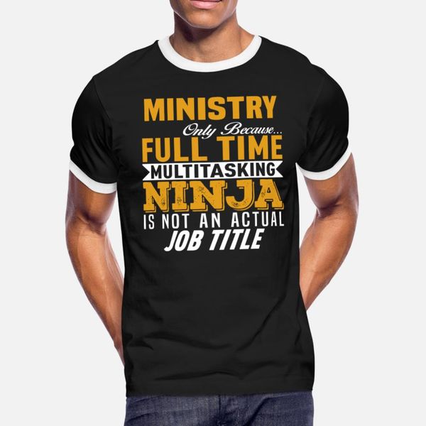 

ministry t shirt men print cotton s-xxxl trend loose humor summer outfit shirt