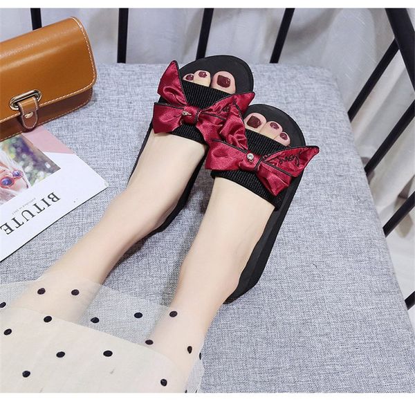 

women casual slippers summer outdoor flat with shoes fashion women lightweight non-slip slippers slides lady shoes, Black