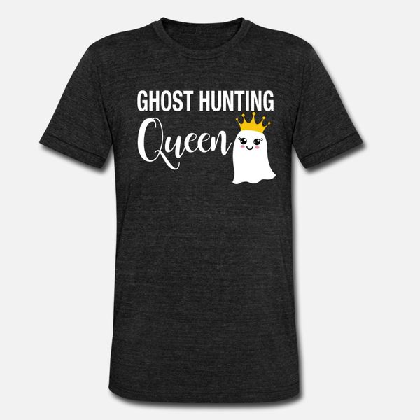 

ghost hunting queen halloween t shirt men custom 100% cotton round collar pattern fit authentic spring autumn letter shirt