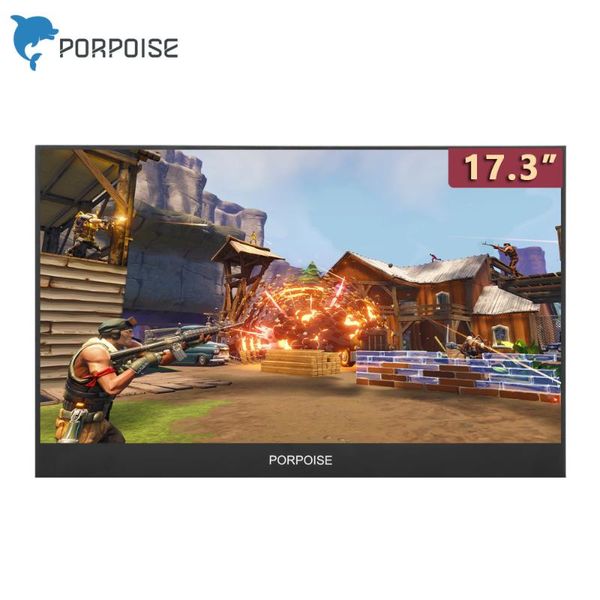 

17.3 inch super-ultra portable monitor 1920 * 1080p ips screen usb display with folding holder for hdmi ps3 ps4 xbox for pc