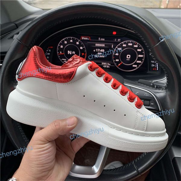

2020 red black blue white platform clsassic casual shoes leather serpentine casual shoes dress canvas womens sports sneakers