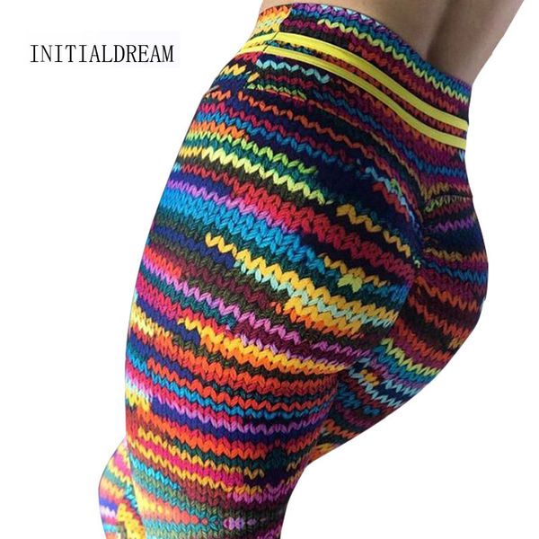 

women's leggings 2021 push up women 3d squat print high waist elastic fitness breathable workout legging punk rock, Black
