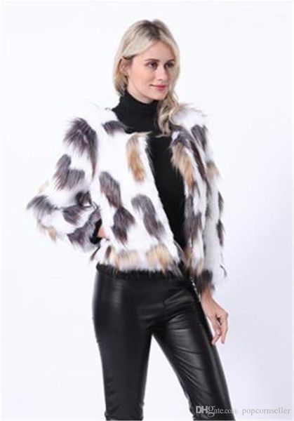 

утолщенные теплые пальто повседневный длинным рукавом женская одежда женская обувь desigenr искусственного меха верхняя одежда европейских и, Black