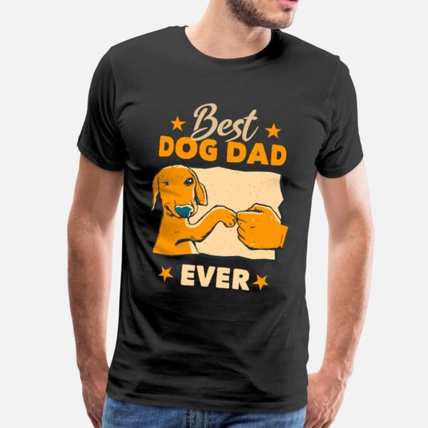 

dog dad gift dog owner father t shirt men create cotton o-neck formal fitness basic spring normal shirt