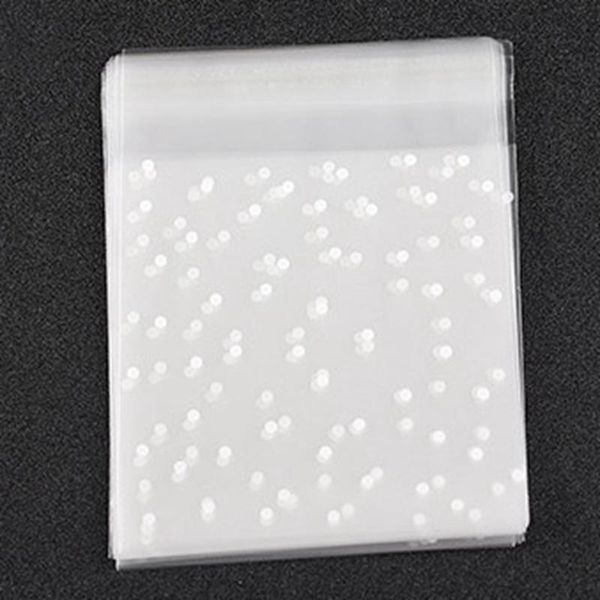 

bags birthday matte plastic decor package candy bag cookies white party biscuits gift packaging dots frosted lipper vhyni