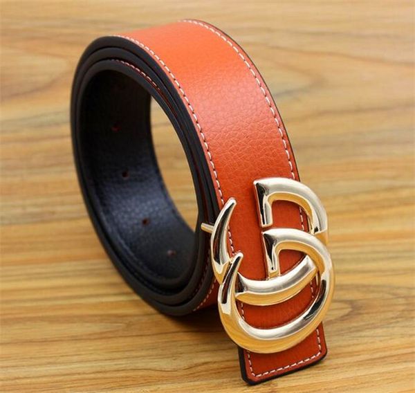 

of new fashion men's business belts luxurious smooth belt buckles men's belts of freight, Black;brown