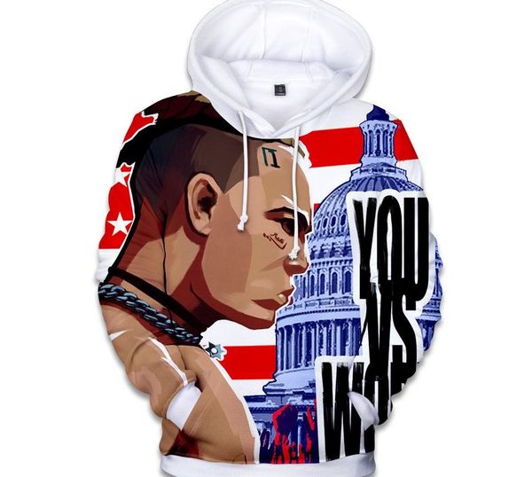 

aikooki xxxtentacion fashion men women hooded 3d hoodies men's new print 3d sweatshirt xxxtentacion winter boy's hoodies clothes, Black