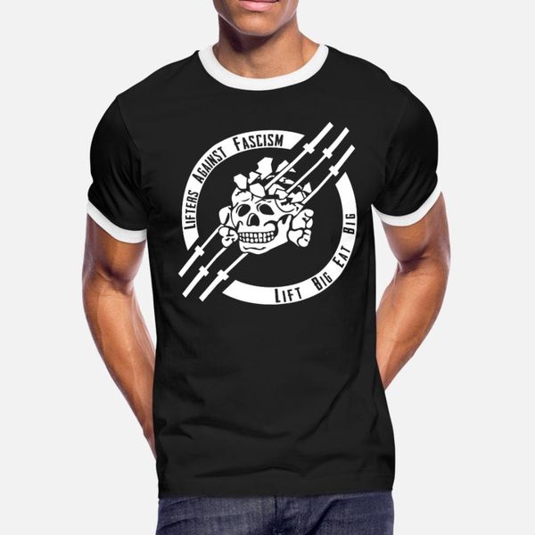 

lifters against fascism t shirt men knitted short sleeve round collar basic solid crazy new style summer novelty shirt