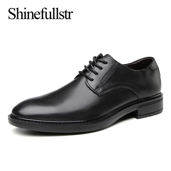 

dress shoes men formal genuine leather black for wedding social evening party mens luxury elegant office business official shoe