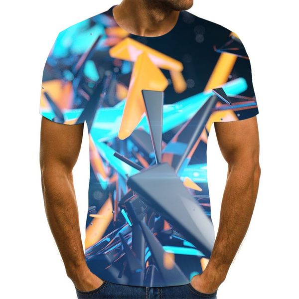 

verano tridimensional 3d vortex camiseta hombres mujeres moda de manga corta linda camiseta 3d print shirts comics harajuku men clothing